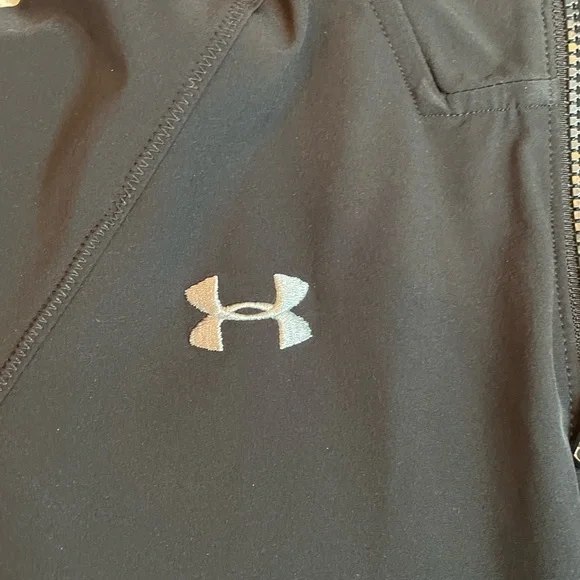 EUC Men's Under Armour Northwestern black lightweight sideline jacket size Large - Picture 4 of 6